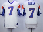 Blue Mountain State #7 Alex Moran White Football Jersey