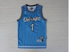 Orlando Magic #1 Tracy McGrady Strips Stitched Basketball Jerseys