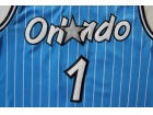 Orlando Magic #1 Tracy McGrady Strips Stitched Basketball Jerseys