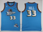 Detroit Pistons #33 Grant Hill Light Blue Jerseys