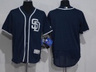 San Diego Padres Blank Blue Flexbase Jerseys