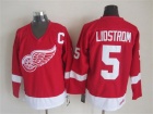 Detroit Red Wings #5 Nicklas Lidstrom Red NHL Jersey