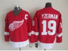 Detroit Red Wings #19 Steve Yzerman Red CCM NHL Jersey