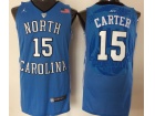 2016 North Carolina Tar Heels #15 Vince Carter Blue College Basketball Jersey