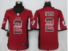 Atlanta Falcons #2 Matt Ryan Red Strobe Nike Limited Jerseys