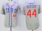 Chicago Cubs #44 Anthony Rizzo Gray Cubs Flexbase Jerseys