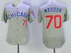 Chicago Cubs #70 Joe Maddon Gray Chicago Flexbase Jerseys