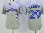 Toronto Blue Jays #29 Joe Carter Grey FlexBase Jersey