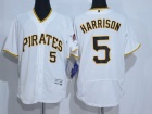 Pittsburgh Pirates #5 Josh Harrison White Flexbase Jerseys