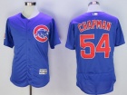 Chicago Cubs #54 Aroldis Chapman Blue 2016 Flexbase Jerseys