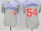 Chicago Cubs #54 Aroldis Chapman Grey 2016 Flexbase Jerseys