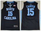 NCAA North Carolina Tar Heels #15 Vince Carter Black 2016 Jersey