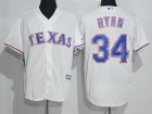 Texas Rangers #34 Nolan Ryan White Soft Cool Base Jersey