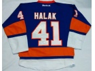 New York Islanders #41 Jaroslav Halak Blue Hockey Jersey