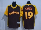 San Diego Padres #19 Tony Gwynn Majestic Brown 2016 MLB All-Star Game Cool Base Jersey