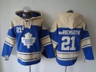 Toronto Maple Leafs #21 James Van Riemsdyk Light Blue Hockey Hoodie