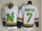 Dallas Stars #7 Neal Broten White NHL Hockey Jerseys