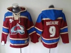 Colorado Avalanche #9 Matt Duchene Red Old Time NHL Hockey Hoodie