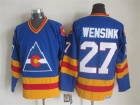 Colorado Avalanche #27 John Wensink Blue CCM Throwback Jersey