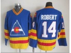 Colorado Avalanche #14 Rene Robert Blue CCM Throwback Jersey