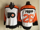 Philadelphia Flyers #26 Brian Propp White CCM Hockey Jersey