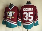 Anaheim Ducks #35 Jean-Sebastien Giguere Red CCM Hockey Jersey