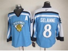 Winnipeg Jets #8 Teemu Selanne Baby Blue Hockey Jersey