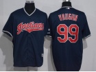 Cleveland Indians #99 Ricky Vaughn Blue Cool Base Jersey