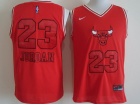 2016 New Chicago Bulls #23 Michael Jordan Red Stitched Basketball Jersey