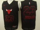 2016 New Chicago Bulls #23 Michael Jordan Black Stitched Basketball Jersey