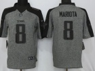 Tennessee Titans #8 Marcus Mariota Gridiron Gray Limited Football Jersey