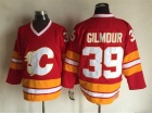 Calgary Flames #39 Doug Gilmour Red CCM Hockey Jerseys