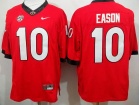 Georgia Bulldogs #10 Jacob Eason Red Limited College Football Jerseys