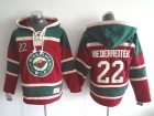 Minnesota Wild #22 Nino Niederreiter Red Old Time Hockey Hoodie