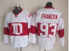 Detroit Red Wings #93 Johan Franzen White 1926 Vintage CCM Hockey Jerseys