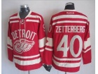 Detroit Red Wings #40 Henrik Zetterberg Red 2014 Winter Classic Hockey Jersey