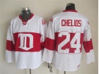 Detroit Red Wings #24 Chris Chelios White 1926 CCM Hockey Jerseys