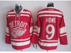 Detroit Red Wings #9 Gordie Howe Red 2014 Winter Classic Hockey Jerseys