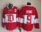 Detroit Red Wings #9 Gordie Howe Red 1926 CCM Vintage Hockey Jerseys