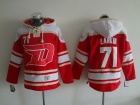 Detroit Red Wings #71 Dylan Larkin Red 2016 Winter Classic Old Time Hockey Hoodie