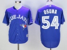 Toronto Blue Jays #54 Roberto Osuna Blue Cool Base Jerseys