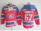 Montreal Canadiens #67 Max Pacioretty Red Old Time Hockey Hoodie