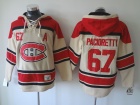 Montreal Canadiens #67 Max Pacioretty Cream Old Time Hockey Hoodie