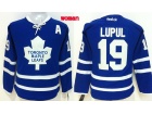 Women Toronto Maple Leafs #19 Joffrey Lupul Blue Hockey Jersey