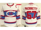 Women Montreal Canadiens #67 Max Pacioretty White Hockey Jersey