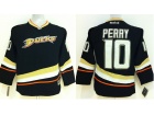 Youth Anaheim Ducks #10 Corey Perry Black Hockey Jersey