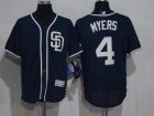 San Diego Padres #4 Wil Myers Blue Flexbase Jersey