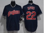 Cleveland Indians #22 Jason Kipnis Blue Cool Base Jersey