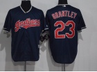 Cleveland Indians #23 Michael Brantley Blue Cool Base Jersey