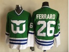 Hartford Whalers #26 Ray Ferraro Green CCM Throwback NHL Hockey Jerseys